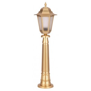 GOLD FLOOR GARDEN LIGHTING 27 CM DIAMETER LOAD: 95 CM